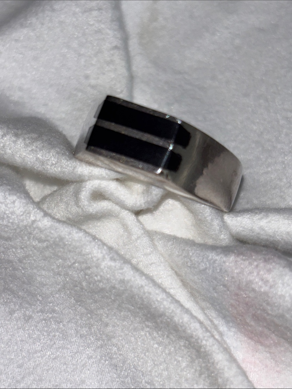 Sterling 925 Onyx  Silver Men’s Ring